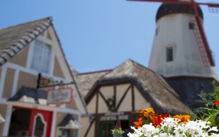 view of windmill in Solvang